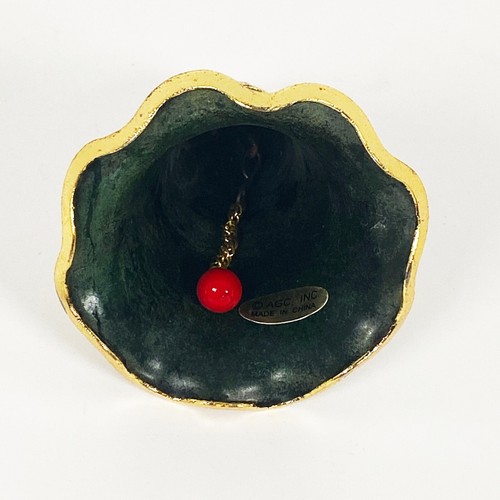 Heirloom Bell Collection "Bell In Bloom" Decorative Floral Trinket Carlton Cards - Picture 3 of 3