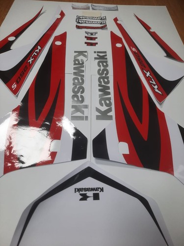 2009 KAWASAKI KLX250S (KLX250T9F) Custom DECALS Original Design Complete Set - Bild 2 von 3