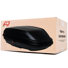 G3 DACHBOX BICUBE 400+ DACHKOFFER AUTOBOX SCHWARZ, MATT NEU