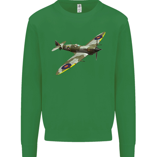 A Supermarine Spitfire Flying Solo Kids Sweatshirt Jumper - Picture 9 of 97