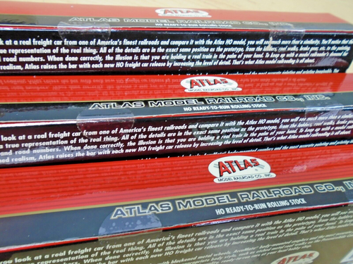 THREE Atlas HO TANK CARS Sid Richardson+Pyrofax+ACX200Metal Whls+Scale Cplrs MIB - Picture 8 of 8