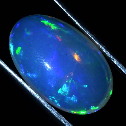 12.50 Cts Natural Ethiopia Opal Untreated Flashy Cabochon GRS Certified Gemstone - Picture 8 of 13