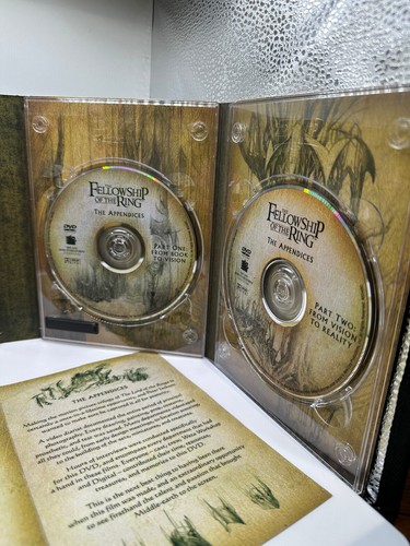 The Lord of the Rings: The Fellowship of the Ring (DVD, 2002, 4-Disc Set,... - Picture 8 of 8