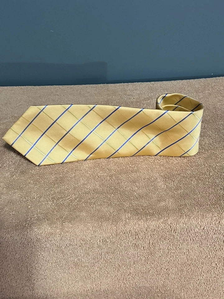NAUTICA MENS LUXURY SILK DRESS TIE 3.5" WIDE — 第 2/3 张图片