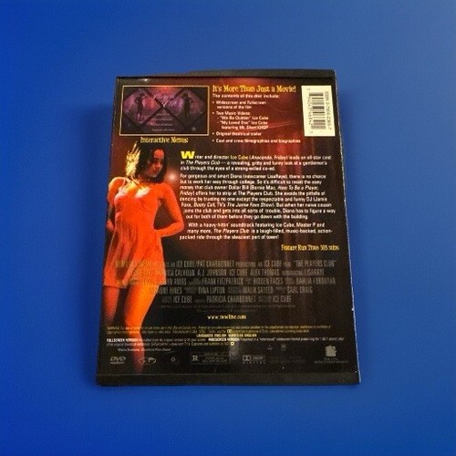 The Players Club (DVD, 1998) - Ice Cube - Bernie Mac - Picture 2 of 3