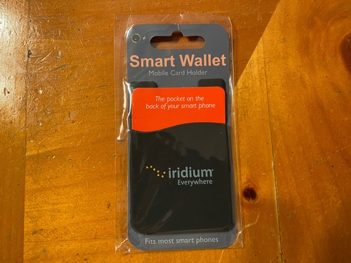 IPhone Samsung Galaxy LG Smart Wallet Mobile Card Holder Smartphone Iridium Sat - Picture 3 of 7
