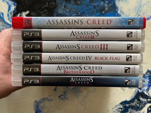 PLAYSTATION 3 PS3 ASSASSIN'S CREED 2 3 4 BROTHERHOOD REVELATIONS ¡LOTE PROBADO! EX+ - Imagen 3 de 10