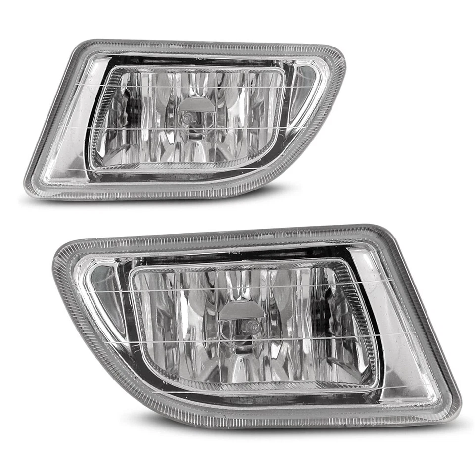 Par de luces antiniebla transparentes para parachoques Honda Odyssey 1999-04 con kit de interruptor de bombillas Foto 3 de 4