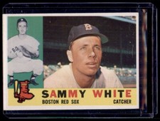 1960 Topps Sammy White Boston Red Sox #203 0987