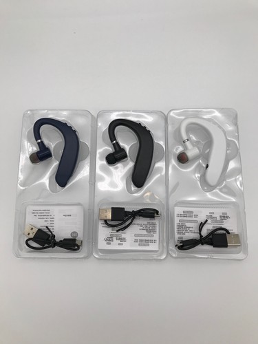 Wireless Headset Ear Hook Bluetooth Handsfree Talk And Music USB Rechargeable - Picture 10 of 19