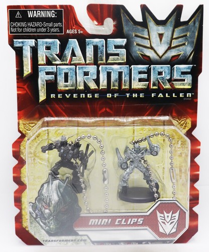 Transformers Revenge Of The Fallen Mini Clips Grindor & Sideswipe Hasbro 2009 - Picture 2 of 5