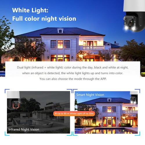 36X Zoom 4K 8MP POE PTZ IP Speed Dome Human Auto Tracking CCTV Camera 2Way Audio - Picture 7 of 17