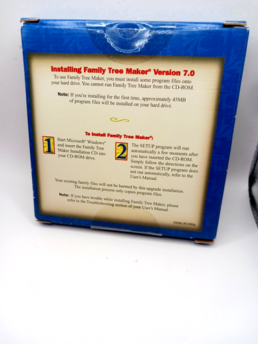 Brøderbund Family Tree Maker New Version Still Factory Sealed - Picture 2 of 3