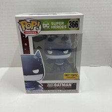 Funko Pop! Silent Knight Batman DC Comics Holiday Hot Topic exclusivo 366