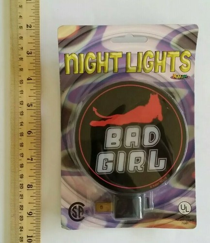 BAD GIRLS Night Light Girls Room Decor New - Sealed - Picture 7 of 7