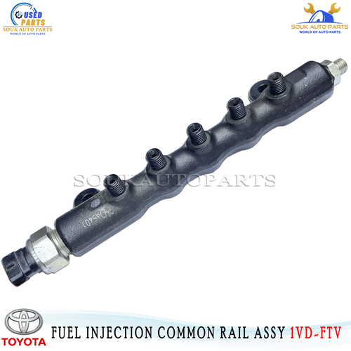 23810-51021 RAIL ASSY, COMMON - FUEL INJECTION FOR TOYOTA 1VDFTV LAND CRUISER - Picture 2 of 5