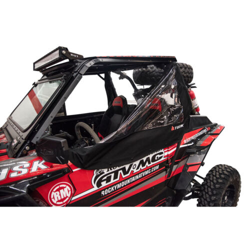 Tusk Zipperless Upper Doors Door Window RZR XP 1000 XP TURBO S 900 1000 - Picture 3 of 8