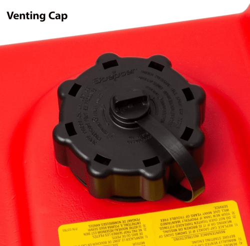 Rectanglular 6 Gallon Under Seat Portable Marine Fuel Tank With Handle - Bild 4 von 5