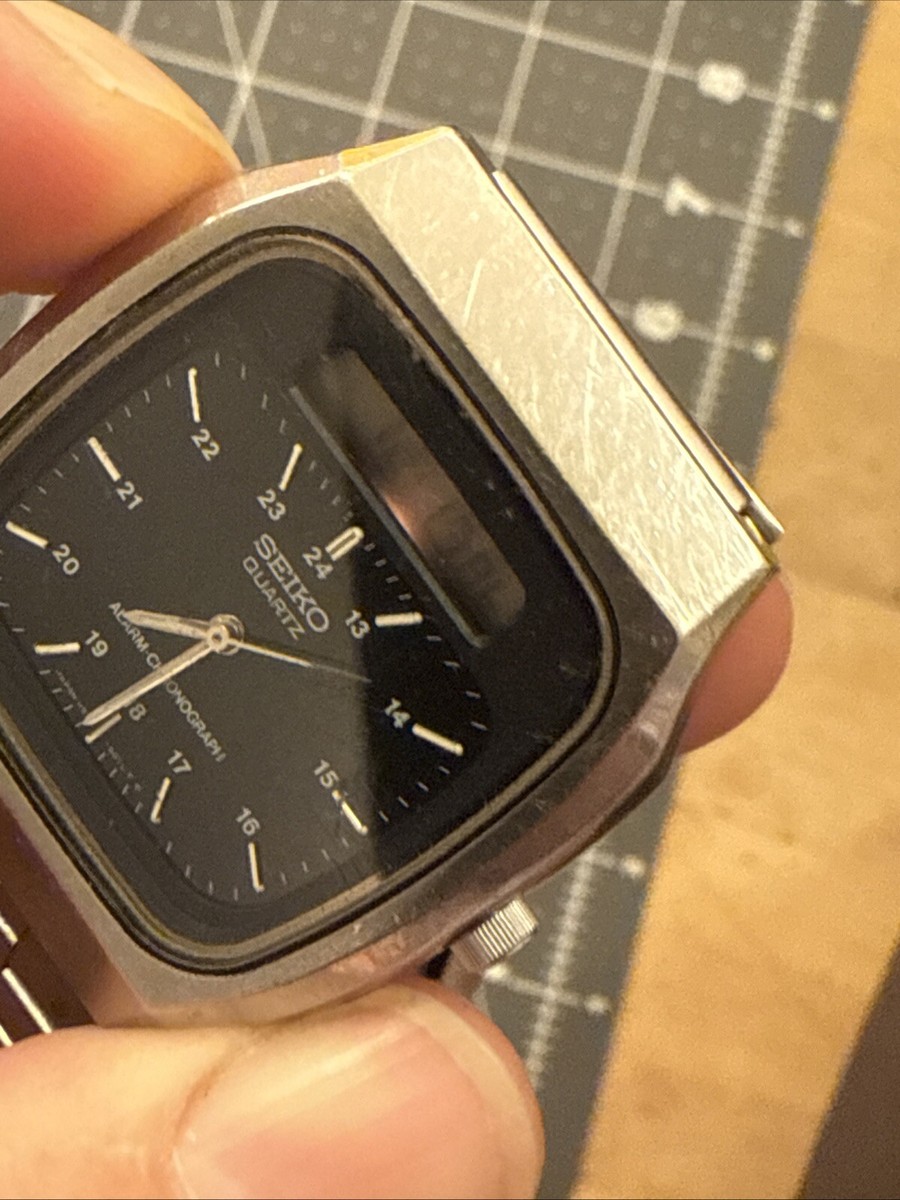 RARE VINTAGE SEIKO H556-5039 ANA-DIGItal ALARM MEN'S WATCH NEW