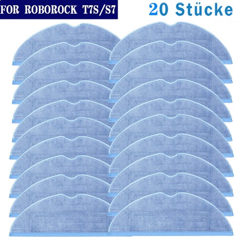 5/20x Ersatz Wischtücher für Xiaomi Roborock T7 T7S Plus S7 S7+, S7 MaxV, S7 Mop - Bild 15 von 15