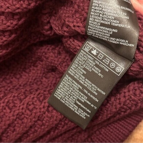 NEW Ba&sh Bash Gaspard Tweed Cardigan Jacket in Burgundy Red | size 0 / XS - Picture 11 of 13