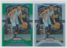 Lot(2) Bruno Caboclo 2019-20 Panini Prizm Prizms Green & Silver #143 Grizzles