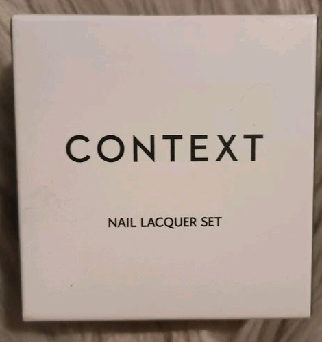 NEW CONTEXT Nail Polish Lacquer Set in DON'T CRY (Red) & ROCKET QUEEN (Gold)  - Picture 5 of 6