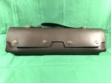 B Foot French Flute Case Cover-Gig Bag-Black Pleather-w/Handle and Strap-Classy 