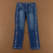 Cat  Jack Girls SIze 8 Dark Wash Super Stretch Denim Super Skinny Jeans