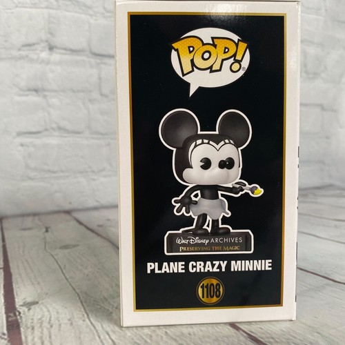 Funko POP! Disney: Archives Plane Crazy Minnie Figur # 1108 1928 - Bild 4 von 7