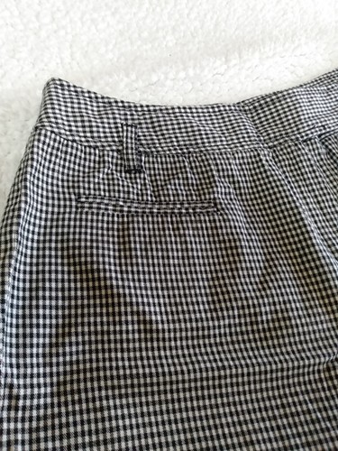 Pantaloncini leggeri Westbound taglia 8 bianco e nero modello a scacchi - Foto 3 di 9