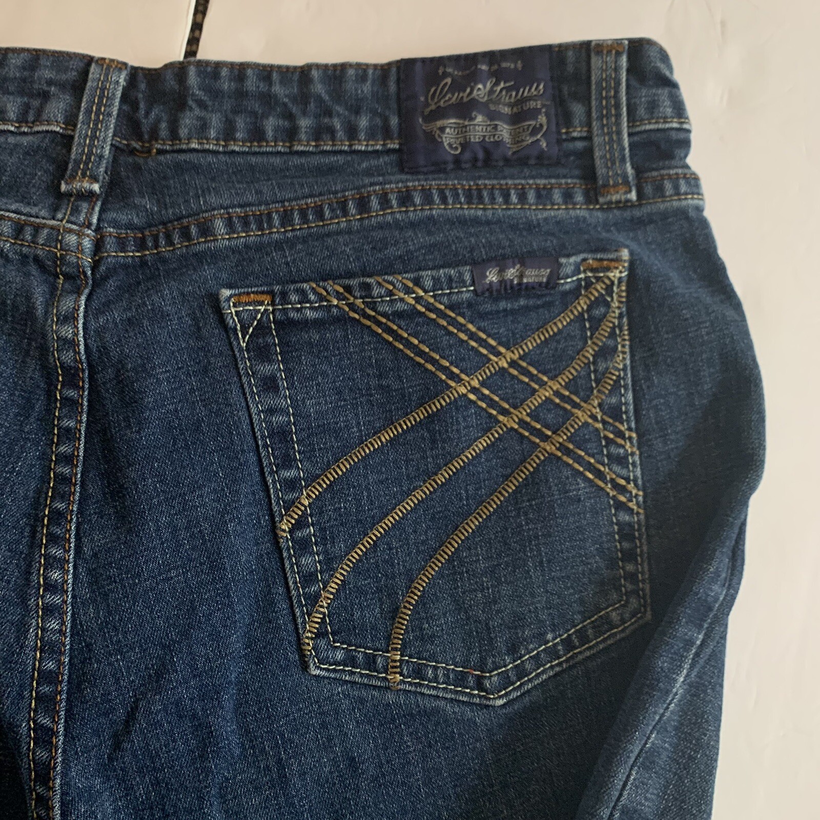 Levis Womens Sz 13 Jeans Denim Medium Wash Low Rise Flare Button Fly | eBay