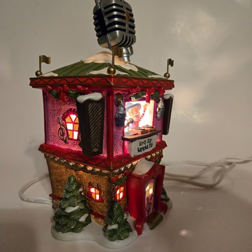 Department 56 NORTH STAR KARAOKE CLUB North Pole Series #799917 READ - Picture 22 of 23