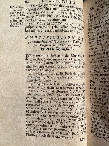 Satyre Menipée, de la vertu du Catholicon. 3/3. Superbes gravures. 1726 - Bild 24 von 24