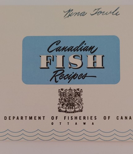 Canadian Dept of Fisheries Canadian Fish Recipes Vintage Recipe Booklet - Picture 2 of 7