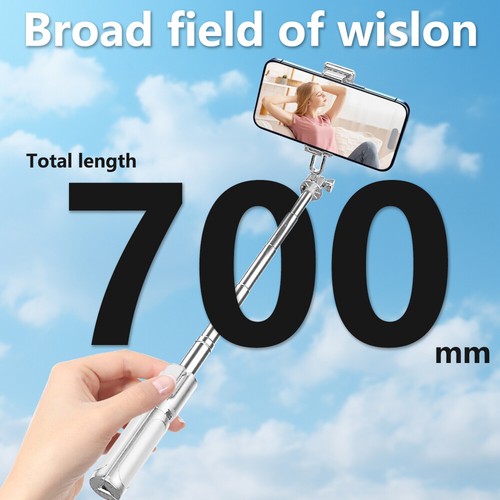Mini Selfie Stick Voyage Portable Trépied de Sol Universel, Rotation 360 Degrés - Photo 7 sur 10
