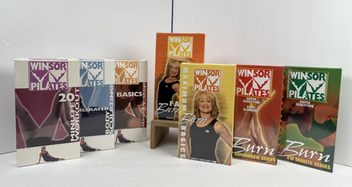 NEW Workout VHS Tape Lot - Winsor Pilates, In-Home Walking, Denise Austin, +More - Picture 2 of 8
