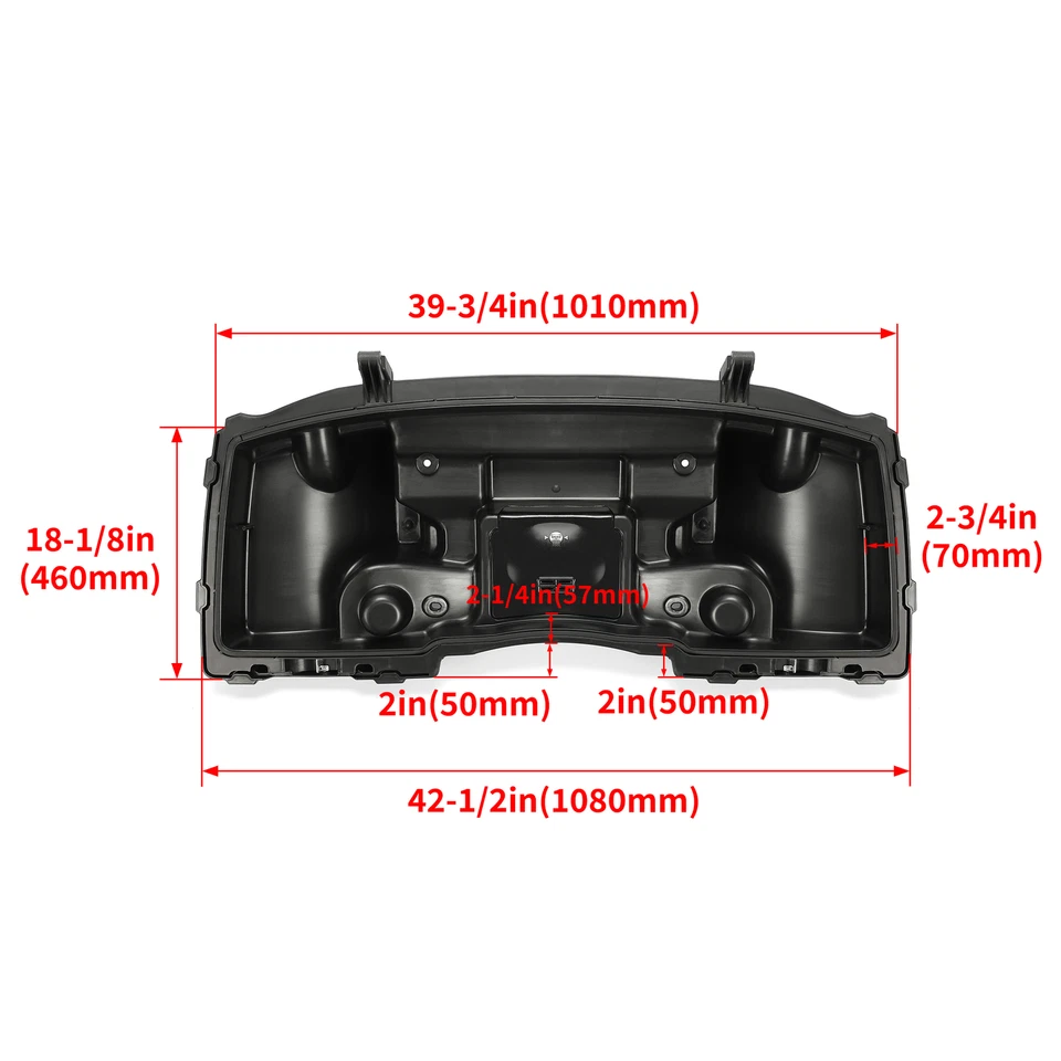 For Polaris Sportsman 400 450 500 600 700 800 Front Lower Storage Box #2203484 - Image 2 of 4