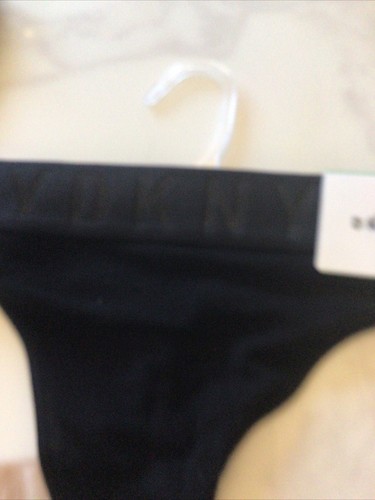 DKNY 3 Pairs Total Ladies Knickers 2 Thongs 1 Brief New Season LARGE £30 For 3! - Picture 3 of 7
