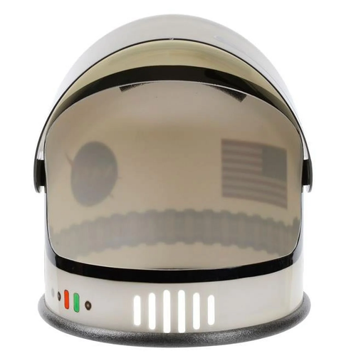 Inc ASL-HELMET Astronaut Helmet; Silver - Youth - Picture 8 of 12