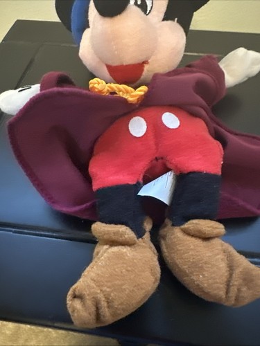 Peluche Topolino Stregone 10" Fantasia Vintage Disney - Foto 4 di 10