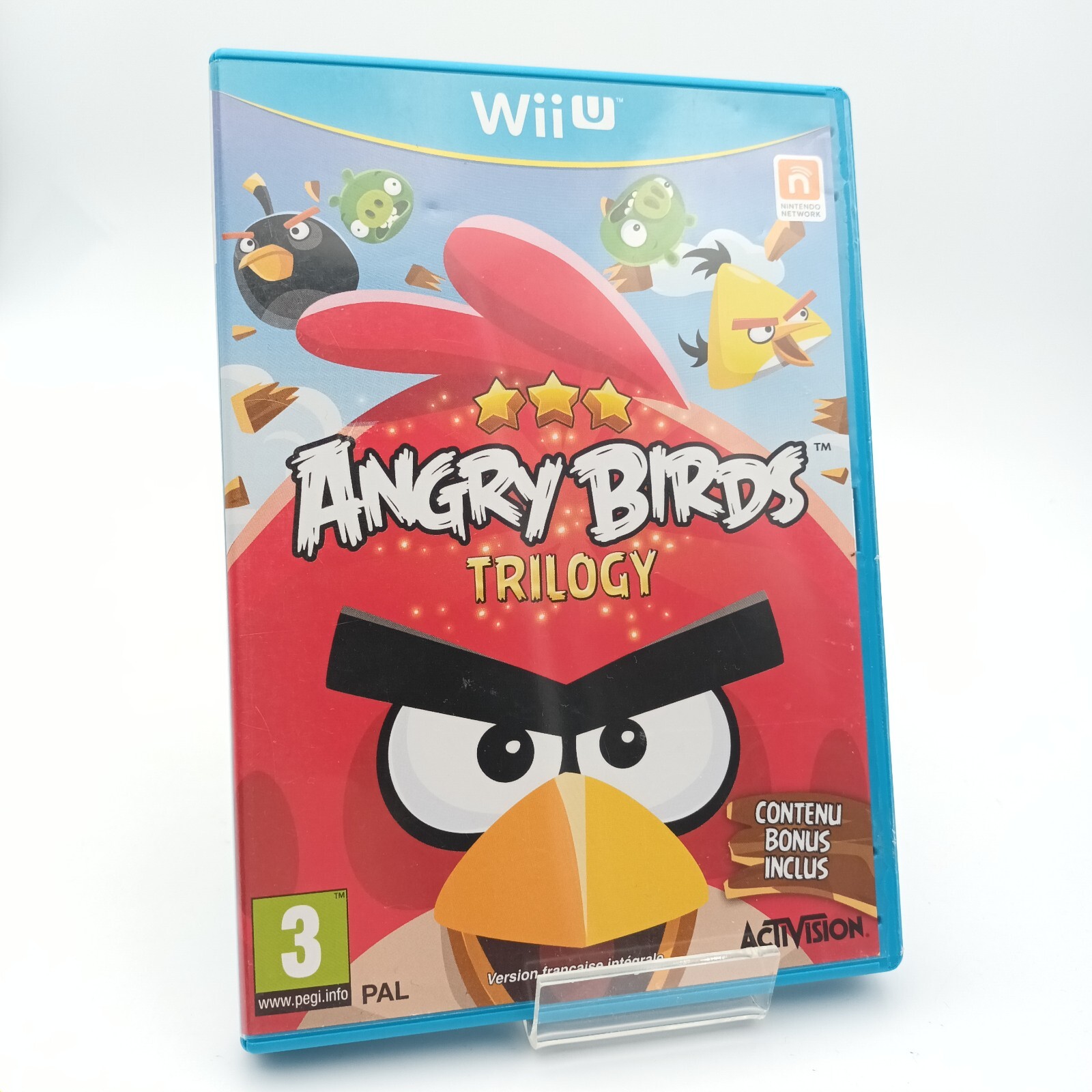 Jeu ANGRY BIRDS Trilogy Nintendo Wii U complet PAL Free FR