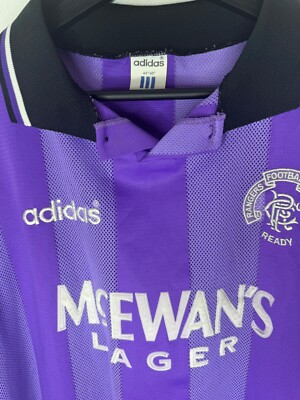Glasgow Rangers 1994-95 Third Football Shirt XL Vintage | eBay
