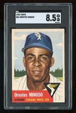 1953 Topps #66 Orestes Minoso SGC 8.5 NM/MT+ #8631341