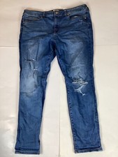 Universal Thread Womens Jeans Size 16/33R Medium Wash Denim High Rise Skinny