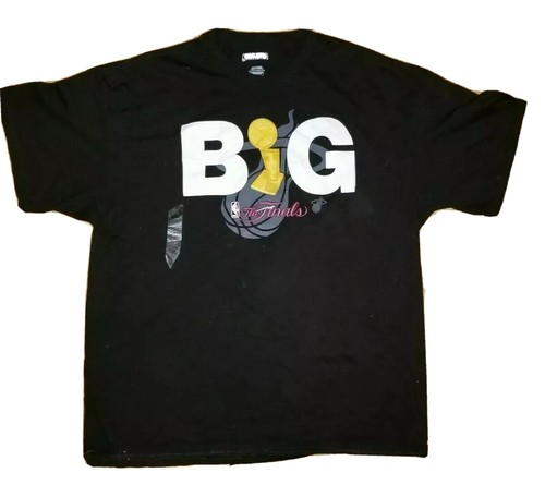 NWOT NBA Exclusive Collection NBA Finals Miami Heat #6 LeBron James t-shirt 2XL - 第 1/8 張圖片