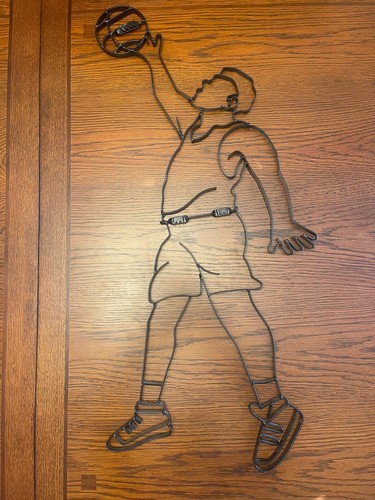 Basketballspieler SILHOUETTE METALLKUNST WANDDEKO - Bild 2 von 17