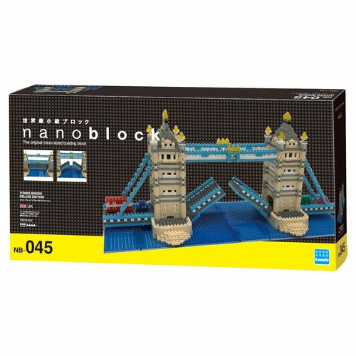 NEW NANOBLOCK TOWER BRIDGE DELUXE 1500+ Building Blocks Nanoblocks Nano NB-045 - Picture 2 of 2