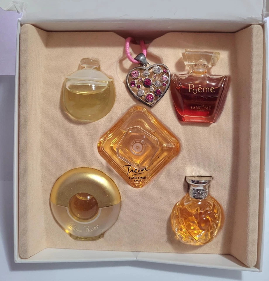 RARO, VINTAGE, ANTIGUO Alta Colección Edición Limitada Mini Perfume Set 5 Foto 2 de 3