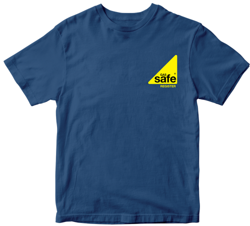 Gas Safe Register T-shirt Engineer Work wear Staff Men Plumber GAS Fitter Top - Picture 13 of 14